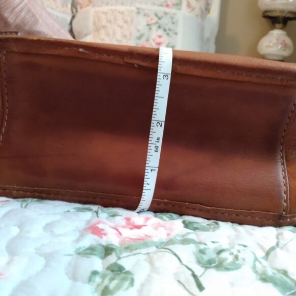 Fossil Organizer Brown Leather Bag - Picture 5 of 13